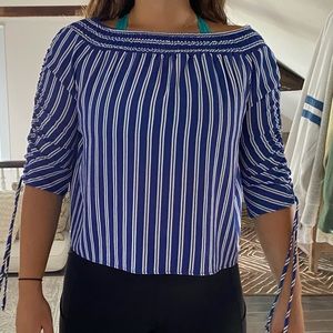 Off the shoulder shirt